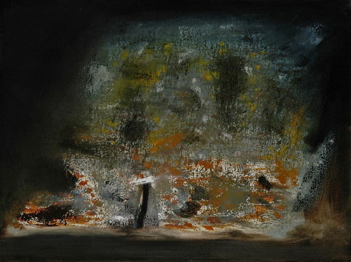 Mon orchestre Huile sur toile (25cm x 20cm)