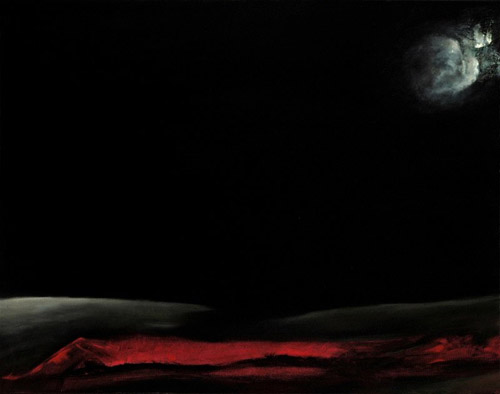 Latence  Huile sur toile  (70cm x 55cm)